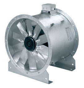 Осевой вентилятор среднего давления Systemair AXC 1000-10/10°-D4
